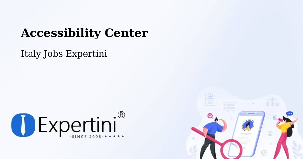 Accessibility Statement – Cinzano - Italy Jobs Expertini
